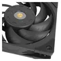Mars Gaming Ventilador MF-NC 120mm PWM Silencioso, Rodamiento FDB, Aspas Híbridas, 800-2300 RPM